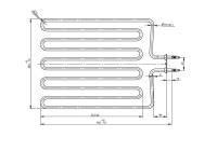 ТЭН для печи SAWO-К SCA-266, 2665Вт.