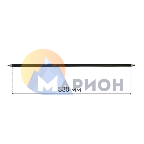 ТЭН 53 А 13/0,7 L 220; Ф1, Шп. М5