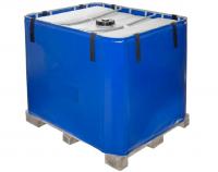 Греющий жакет НПГЕ 3000/ТП (ЭЧЕ-3000/ТП), Силик-ая стеклоткань, с термопарой 0-160С для еврокуба