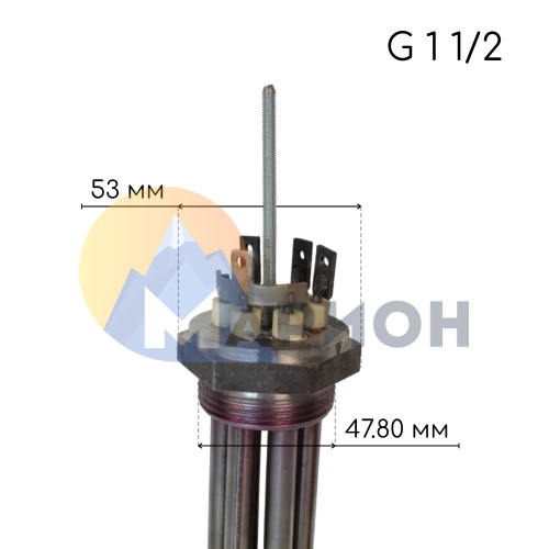 ТЭНБ 3*Т 72 А 10/2,8 J 220 (G 1 1/2)